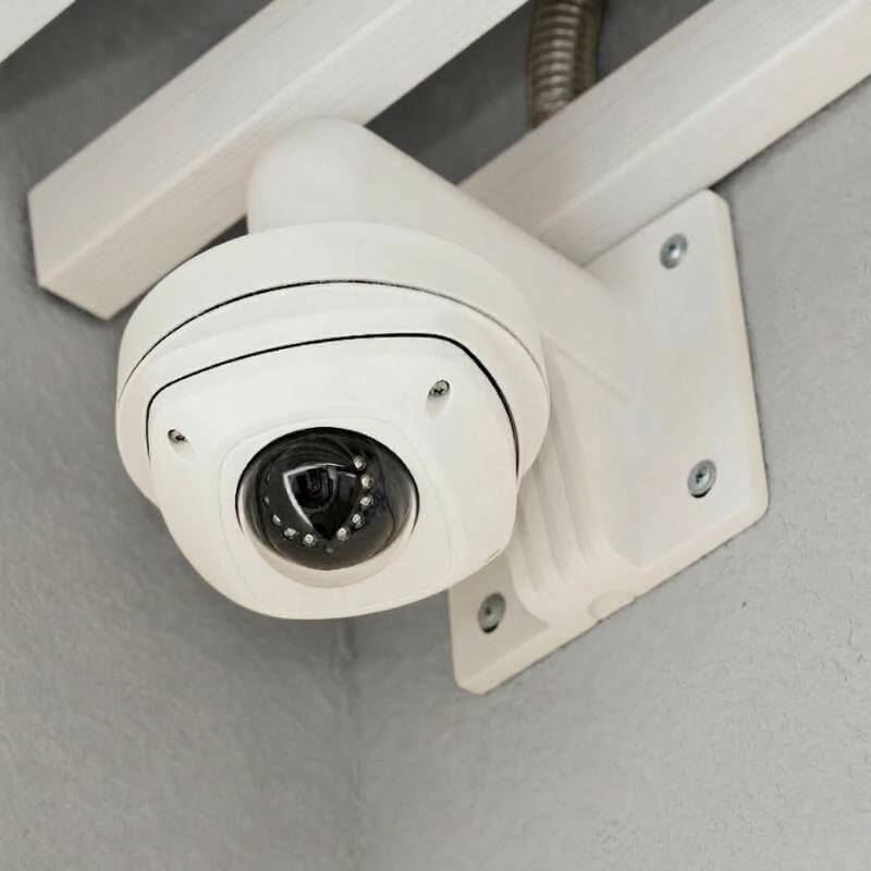 telecamera di videosorveglianza negozio camponogara venezia