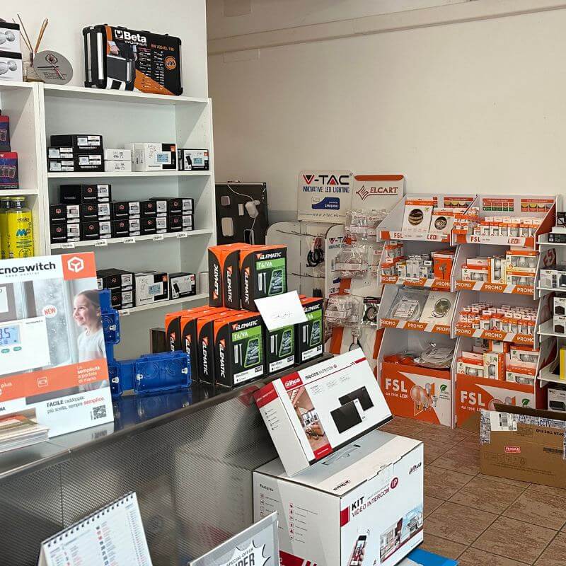 vendita materiale elettrico per privati